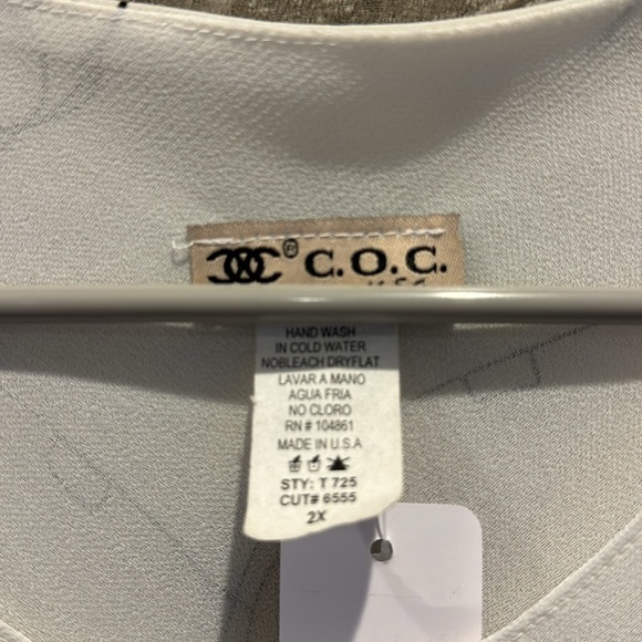 C.O.C. Wrap Top with tank integrated. - Picture 3 of 10